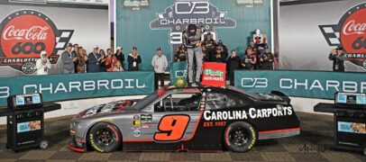 Ross Chastain Wins Mist-Shortened Charbroil 300 At Charlotte Motor Speedway