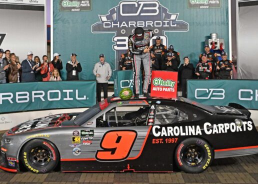 Ross Chastain Wins Mist-Shortened Charbroil 300 At Charlotte Motor Speedway