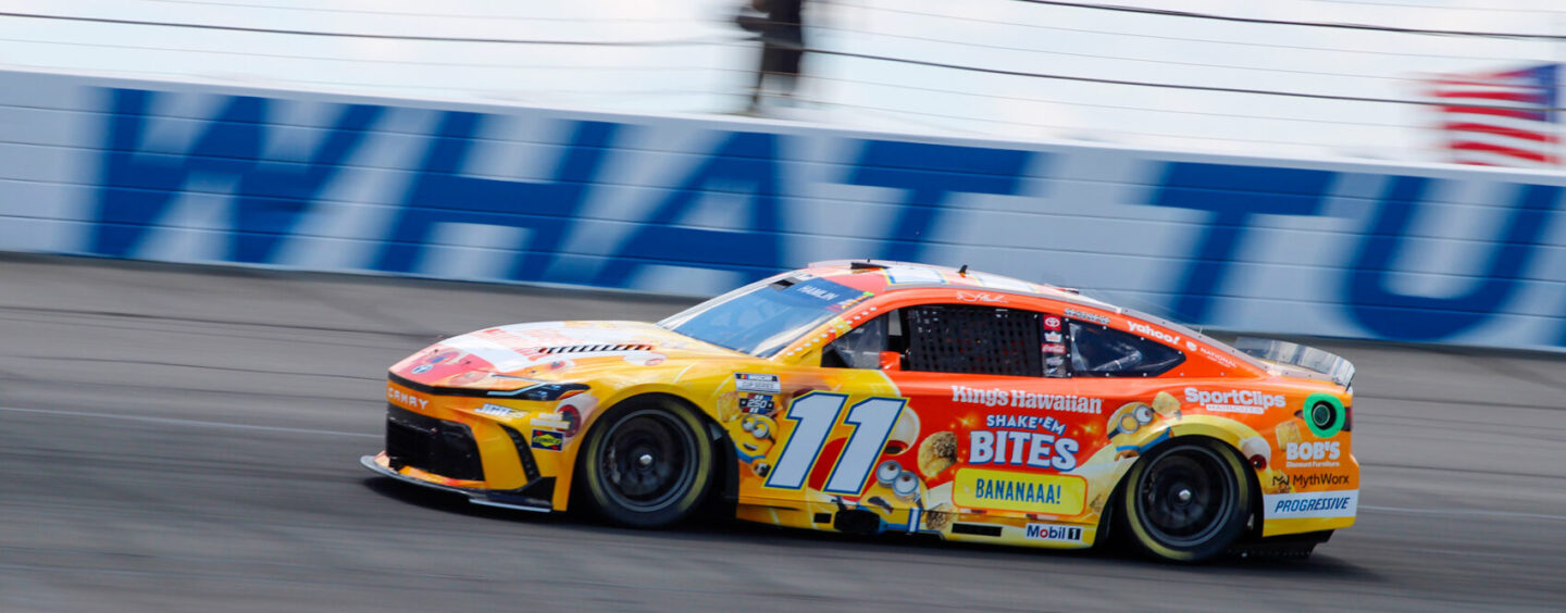 Denny Hamlin Looks To Win Three In A Row After Pole Run At Pocono Raceway