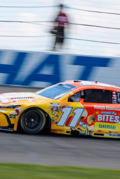 Denny Hamlin Looks To Win Three In A Row After Pole Run At Pocono Raceway