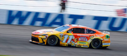 Denny Hamlin Looks To Win Three In A Row After Pole Run At Pocono Raceway
