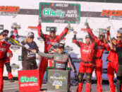 Justin Allgaier Holds Off Field On Final Restart For First Pocono Win