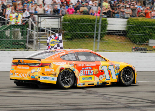 Denny Hamlin Goes Back-To-Back-To-Back In NASCAR Cup Series With Pocono Victory