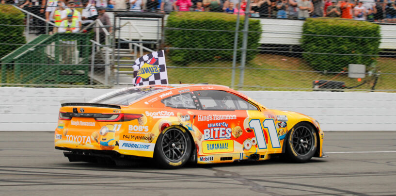 Denny Hamlin Goes Back-To-Back-To-Back In NASCAR Cup Series With Pocono Victory