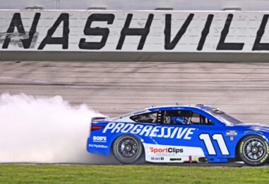 Denny Hamlin Holds Off JGR Teammates For Toyota’s First Nashville Cup Win