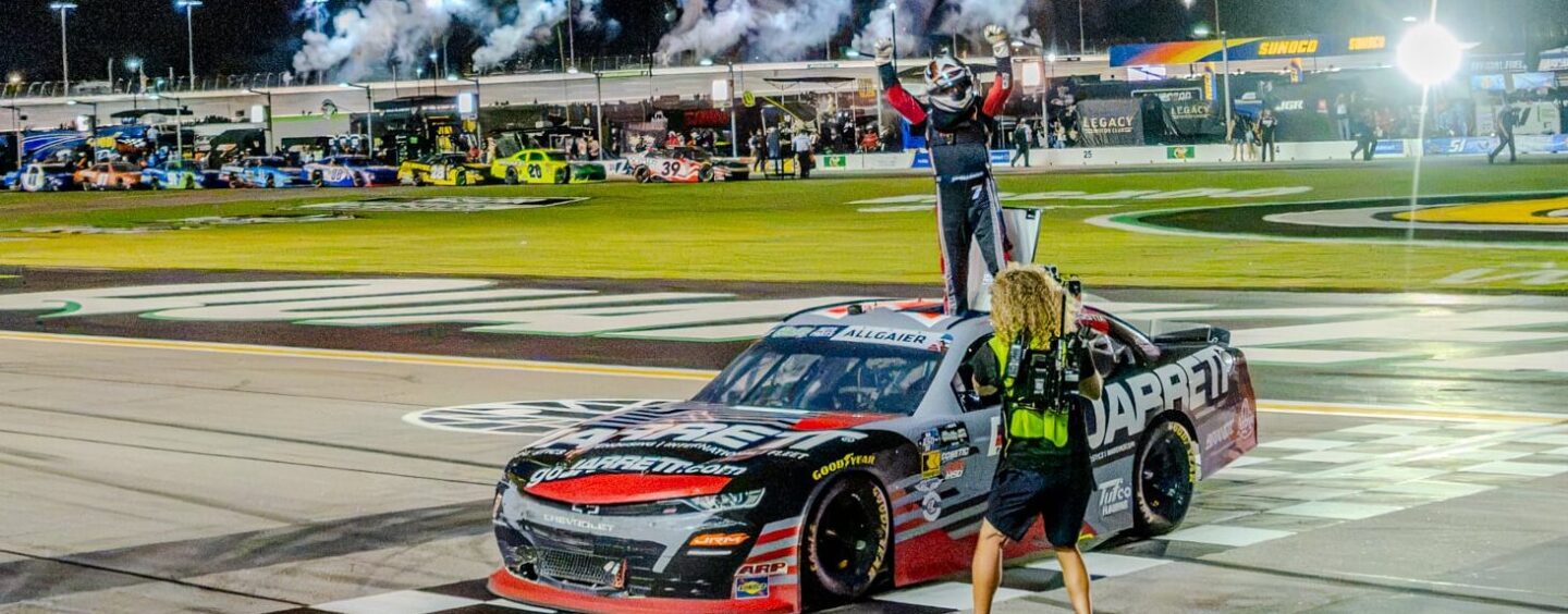 Justin Allgaier Survives EchoPark Speedway For Sixth Win Of The Season 
