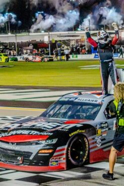 Justin Allgaier Survives EchoPark Speedway For Sixth Win Of The Season 
