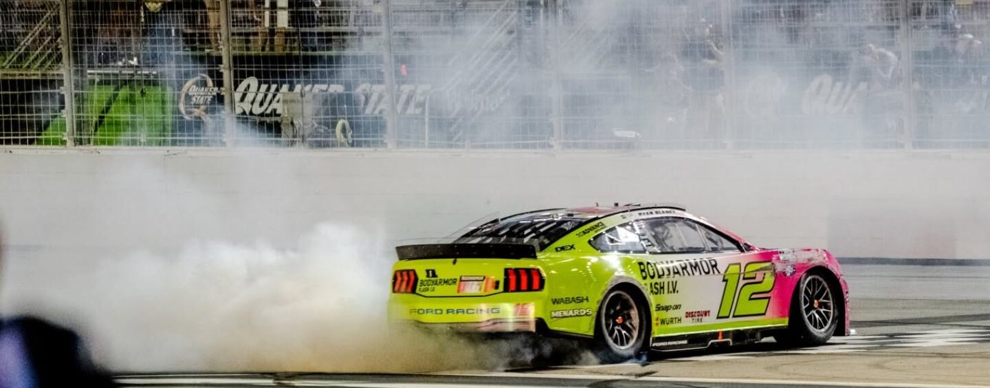 Ryan Blaney Dominates To Win Quaker State 400 In Overtime At EchoPark Speedway