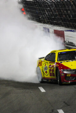 Joey Logano Dominates In North Wilkesboro Points Race Return