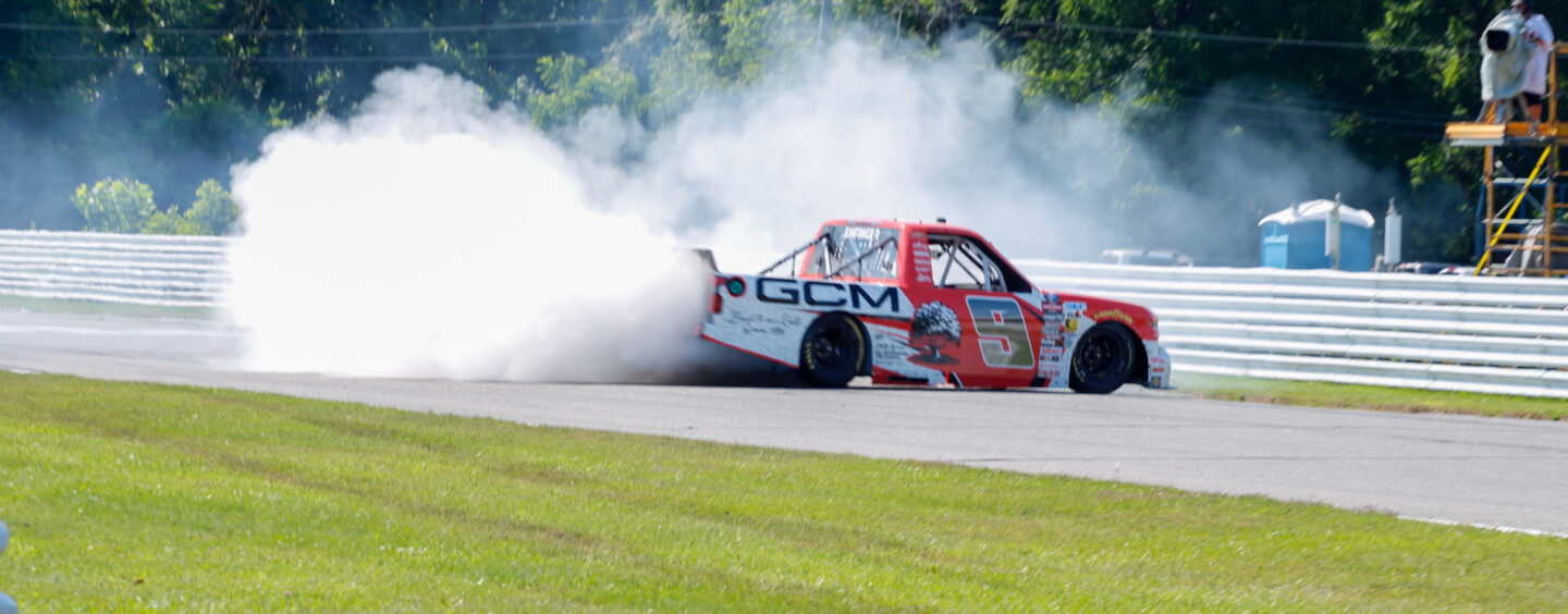 Grant Enfinger Victorious In NASCAR Craftsman Truck Race At Lime Rock Park