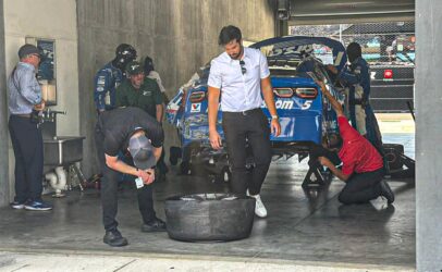 Kyle Larson Crashes Out Early In Brickyard 400