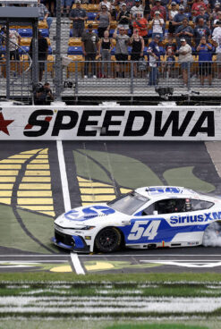 Ty Gibbs Outdrives JGR Teammate Christopher Bell To Win In Iowa