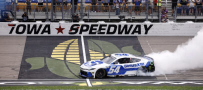 Ty Gibbs Outdrives JGR Teammate Christopher Bell To Win In Iowa