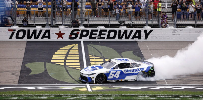 Ty Gibbs Outdrives JGR Teammate Christopher Bell To Win In Iowa