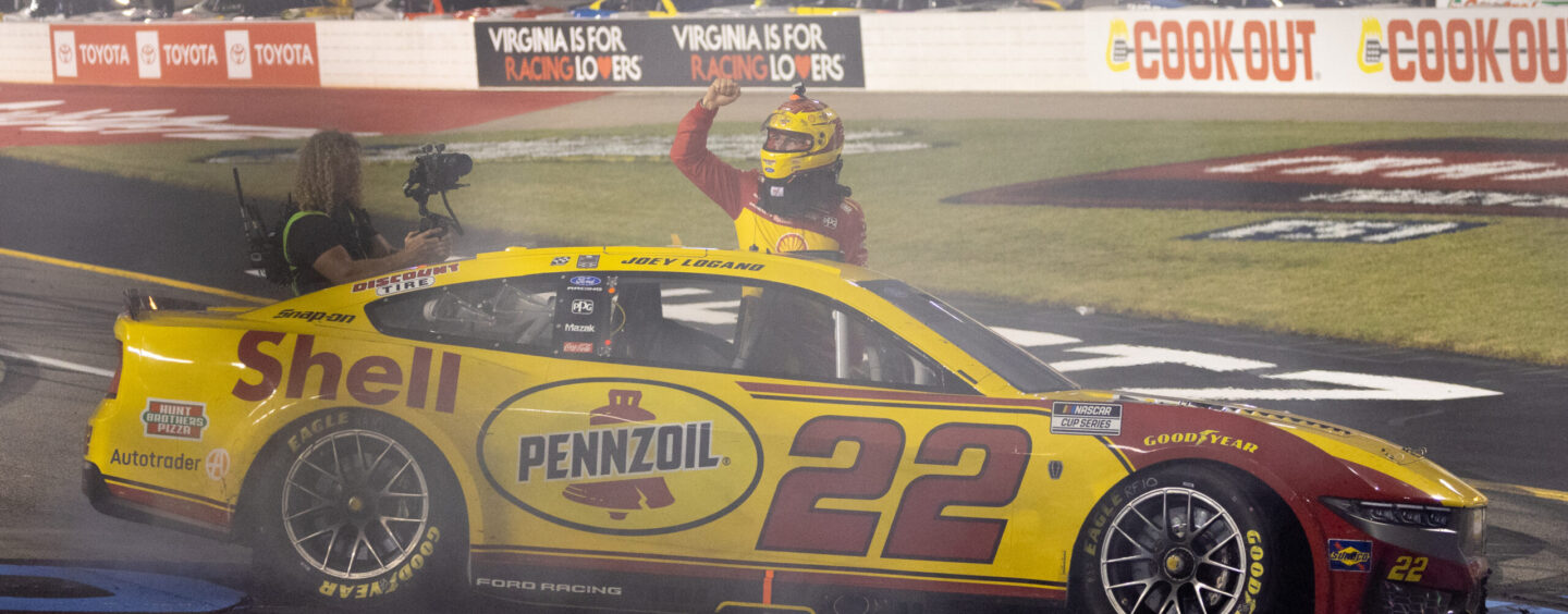 Pit Strategy And Hard Racing Places Joey Logano In Victory Lane At Richmond