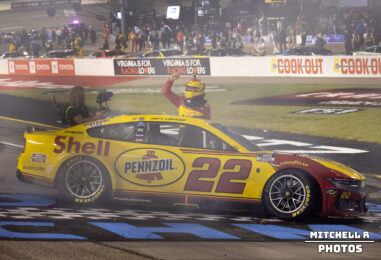 Pit Strategy And Hard Racing Places Joey Logano In Victory Lane At Richmond