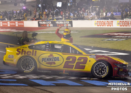 Pit Strategy And Hard Racing Places Joey Logano In Victory Lane At Richmond