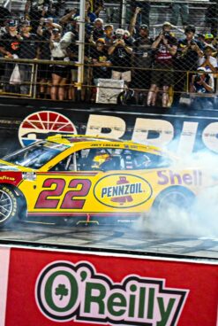 Joey Logano Earns 40th NASCAR Cup Series Win In Bass Pro Shops Night Race At Bristol