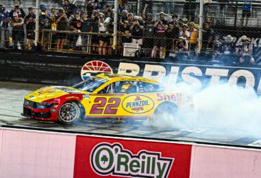 Joey Logano Earns 40th NASCAR Cup Series Win In Bass Pro Shops Night Race At Bristol