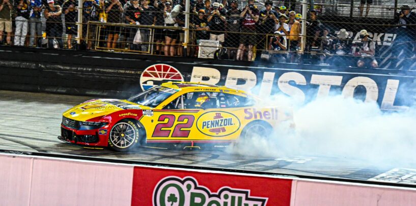 Joey Logano Earns 40th NASCAR Cup Series Win In Bass Pro Shops Night Race At Bristol
