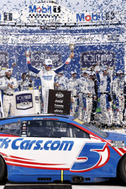 Kyle Larson Earns Max Points In Kansas Victory