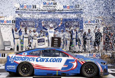 Kyle Larson Earns Max Points In Kansas Victory