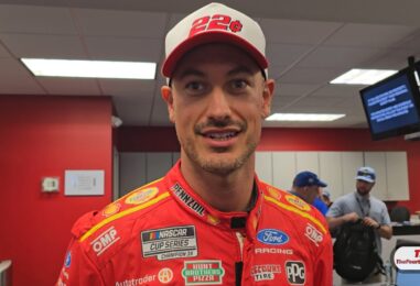 Joey Logano Fighting To Stay Alive In The Chase At Bristol Motor Speedway