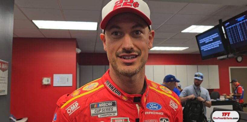 Joey Logano Fighting To Stay Alive In The Chase At Bristol Motor Speedway