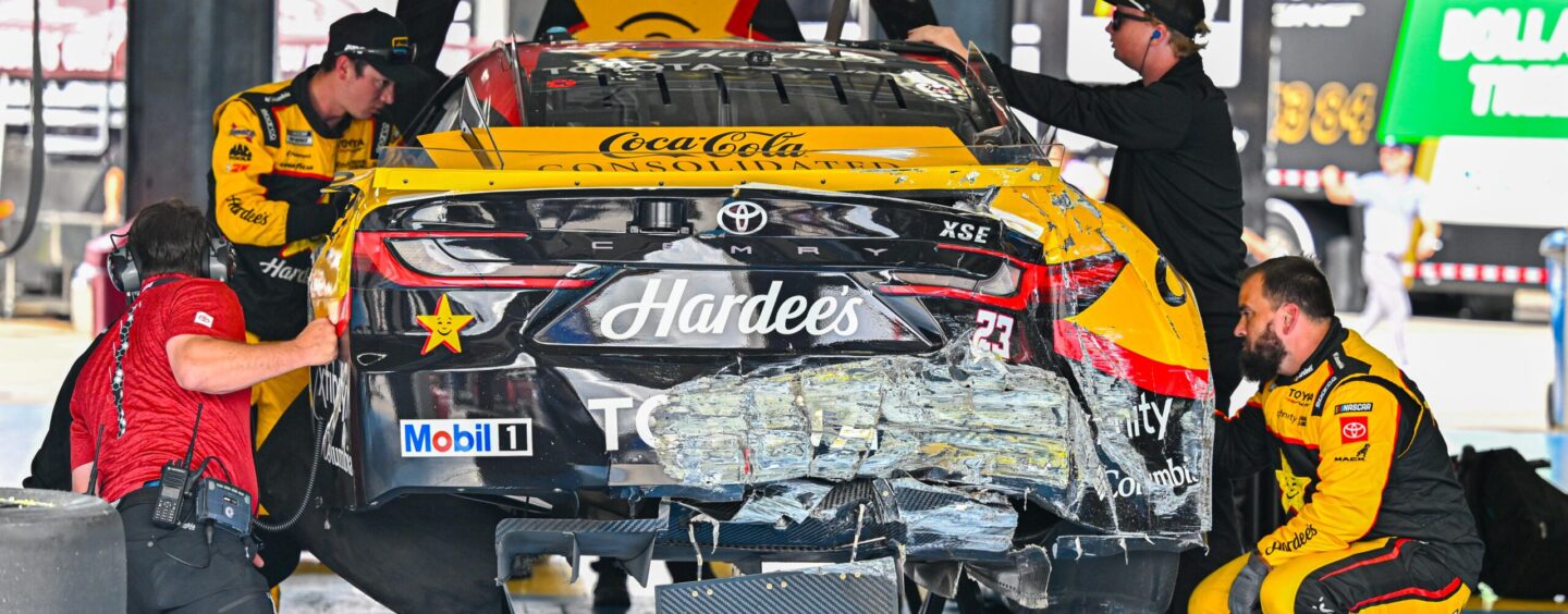 Big Crash Ends Day For Alex Bowman, Bubba Wallace And William Byron At Charlotte Motor Speedway
