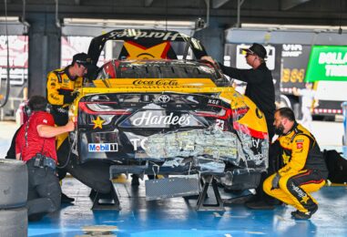 Big Crash Ends Day For Alex Bowman, Bubba Wallace And William Byron At Charlotte Motor Speedway