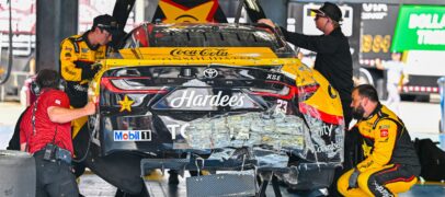 Big Crash Ends Day For Alex Bowman, Bubba Wallace And William Byron At Charlotte Motor Speedway