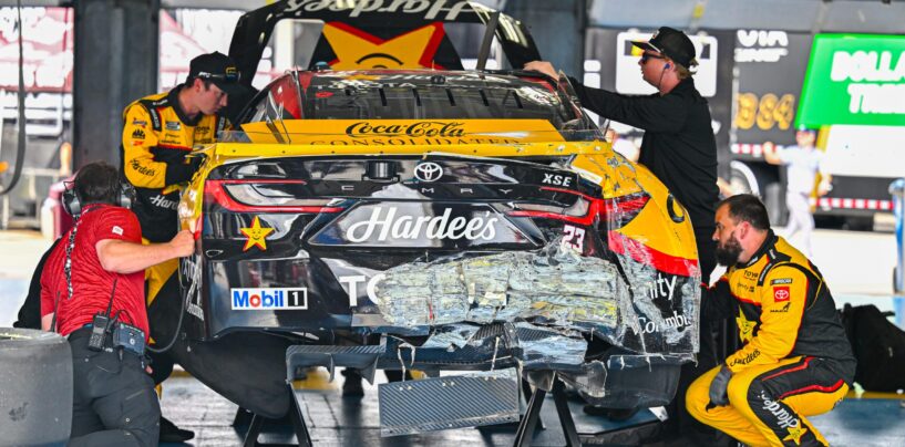 Big Crash Ends Day For Alex Bowman, Bubba Wallace And William Byron At Charlotte Motor Speedway