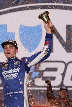 Late Charge At Charlotte Gives Corey Day Second Straight NASCAR O’Reilly Chase Win