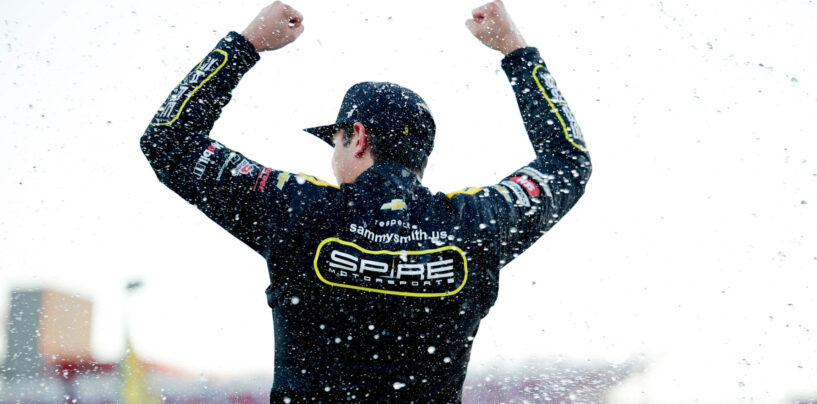Sammy Smith Wins His First NASCAR Craftsman Truck Series Race At Talladega