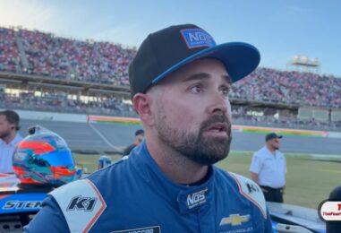 Ricky Stenhouse Jr. On Third At Talladega: If I Can’t Win, I Definitely Pull For Kyle