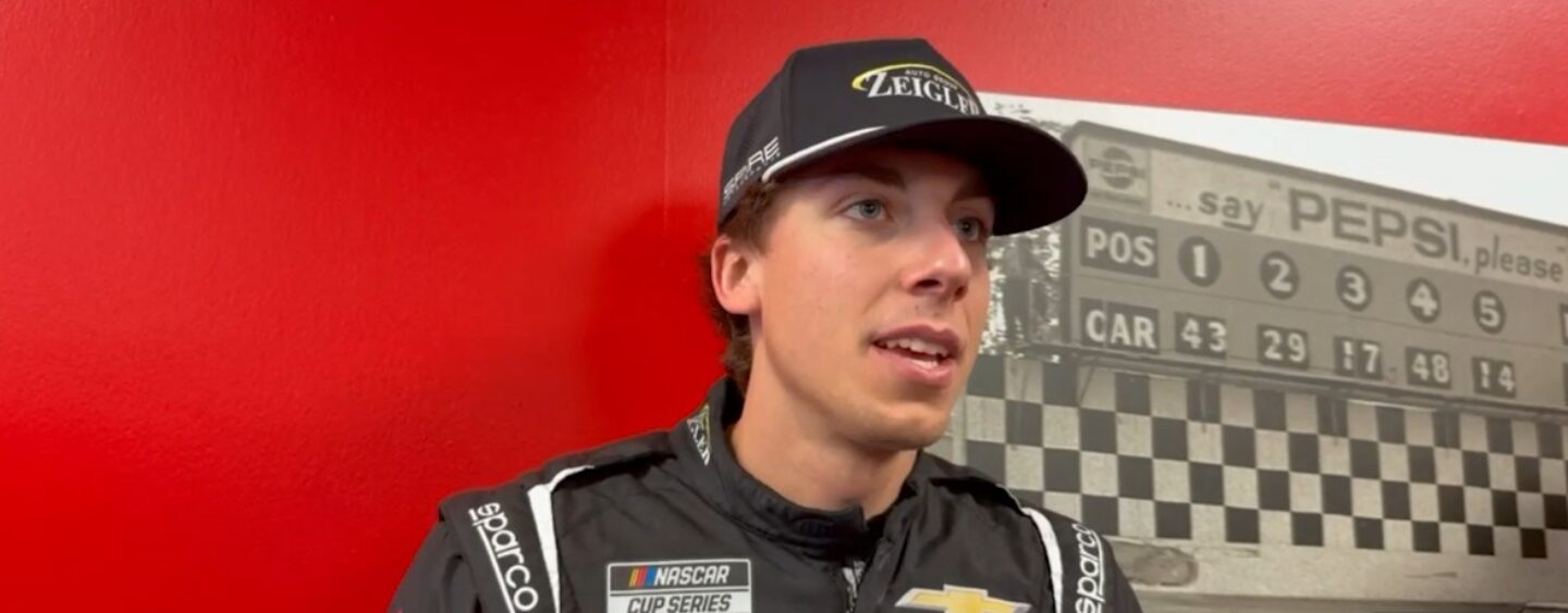 VIDEO: Carson Hocevar Talks Spire Motorsports Competition And New Tank