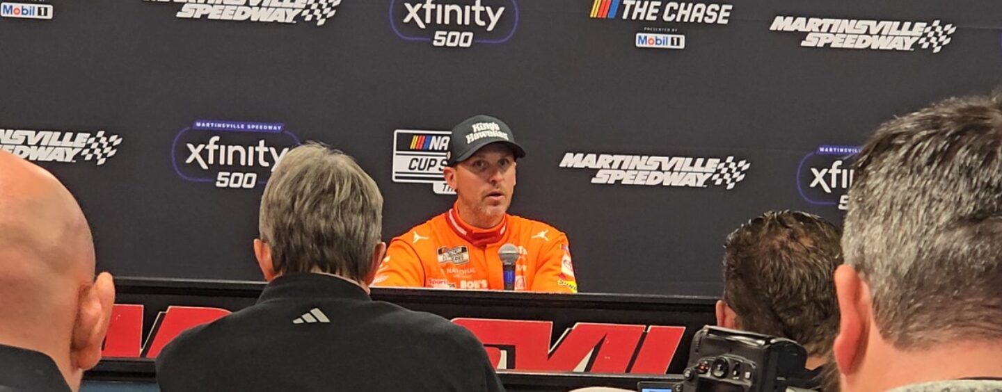 VIDEO: Denny Hamlin Wins Pole For Sunday’s Xfinity 500 At Martinsville Speedway