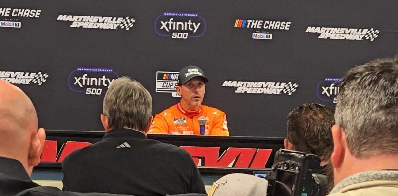 VIDEO: Denny Hamlin Wins Pole For Sunday’s Xfinity 500 At Martinsville Speedway