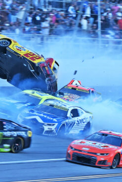 Joey Logano Is ‘Happy To Be Alive’ After Talladega Flip In Sunday’s YellaWood 500